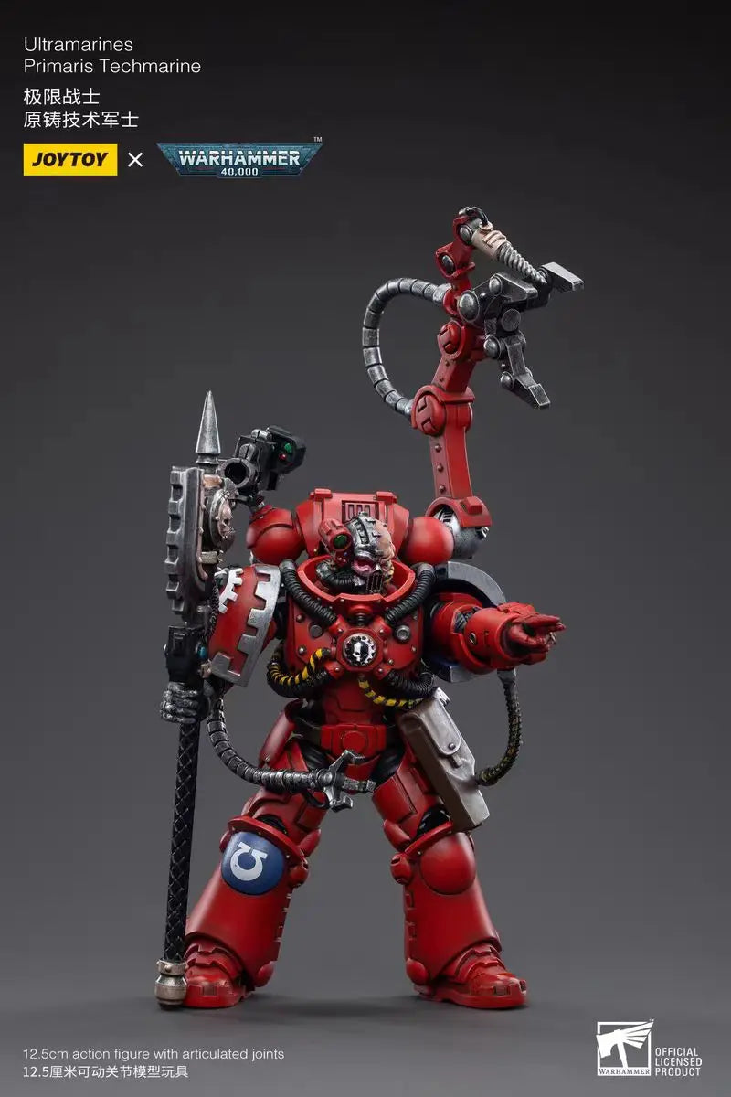【In Stock】JOYTOY Warhammer 40K Ultramarines Primaris Techmarine 1/18 Action Figures Toys Collection Model