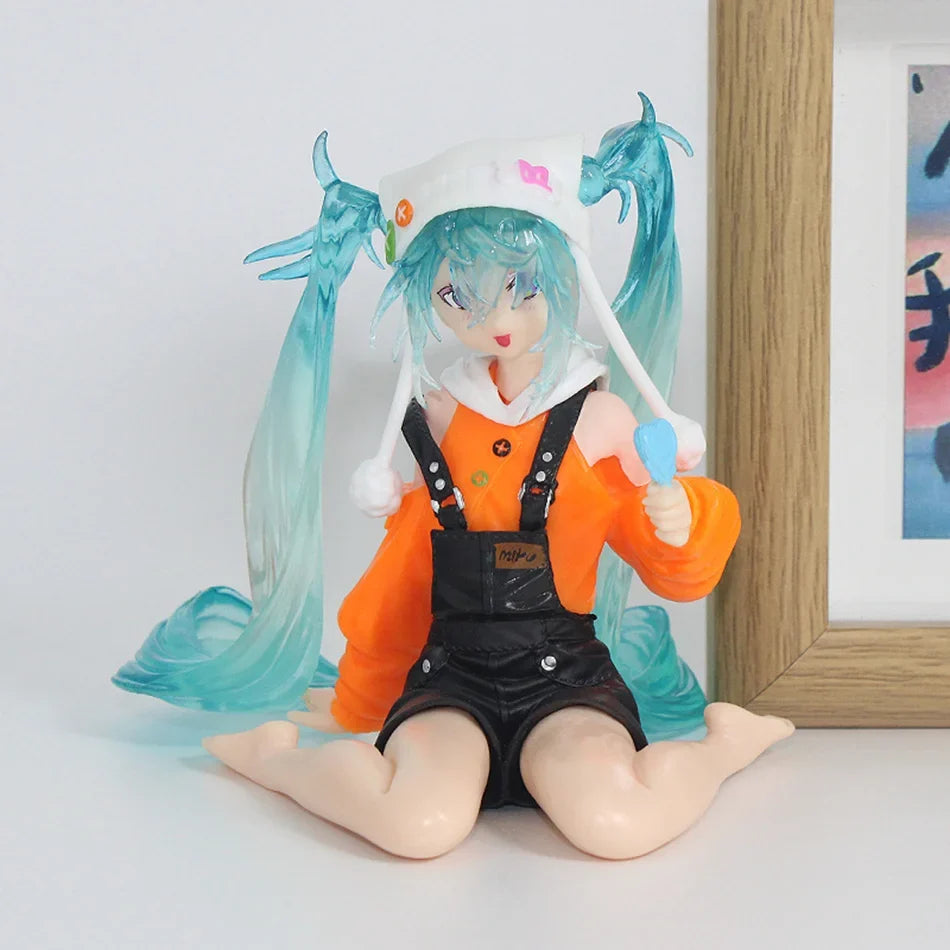 New Hatsune Miku Lollipop Series Figure Anime Peripheral Collectible Models Decorative Decorations Children Kawaii Gift