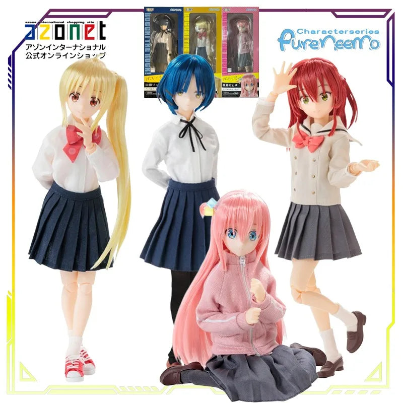 Azone Original 1/6 PureNeemo Lonely Rock! Series Yamada Ryo\Idechi Hongxia\Goto Solitary Action Figure Model Toys Gifts Fo Boys