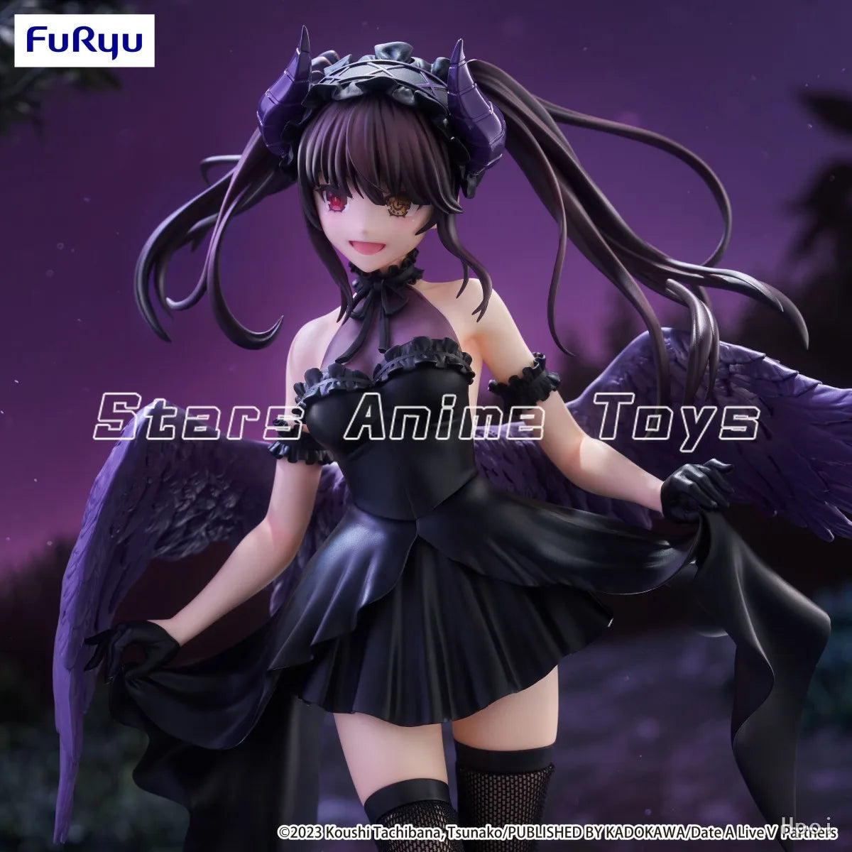 【Pre Sale】Original FuRyu BiCute Dark Figure DATE ALIVE IV Kurumi Tokisaki Animation Figure Collection Model Toys