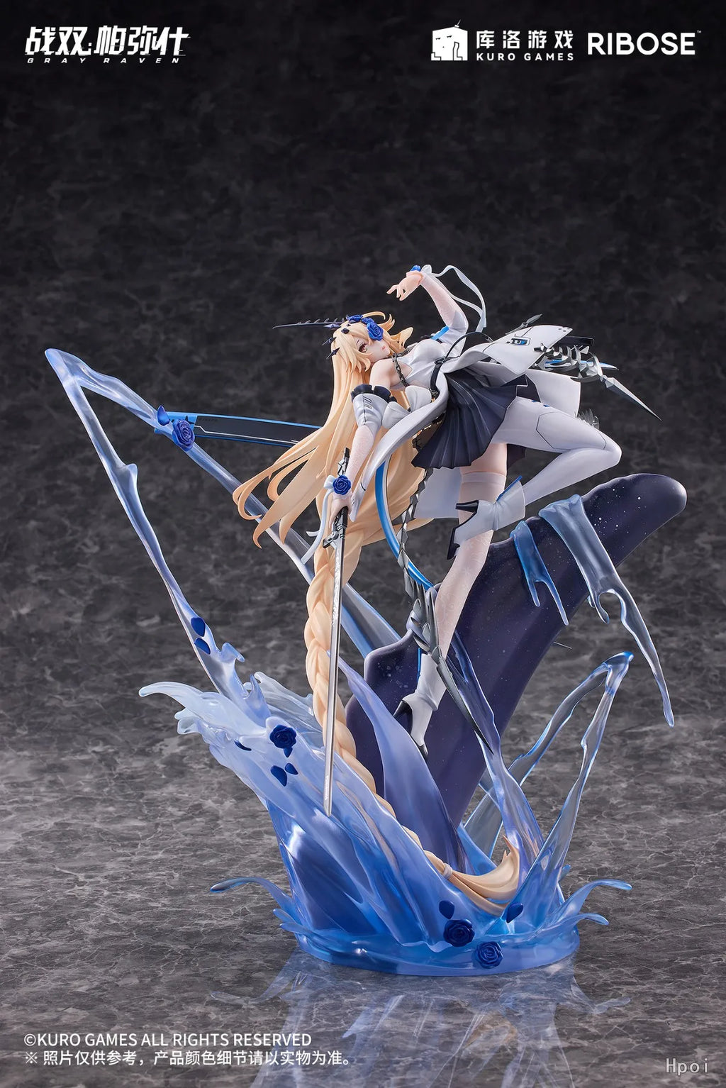 Original 1/7 RIBOSE Lucia Crimson Deep Apocalyptic Cyanide Ver.GRAY RAVEN：PUNISHING Action Anime Figure Model Toys