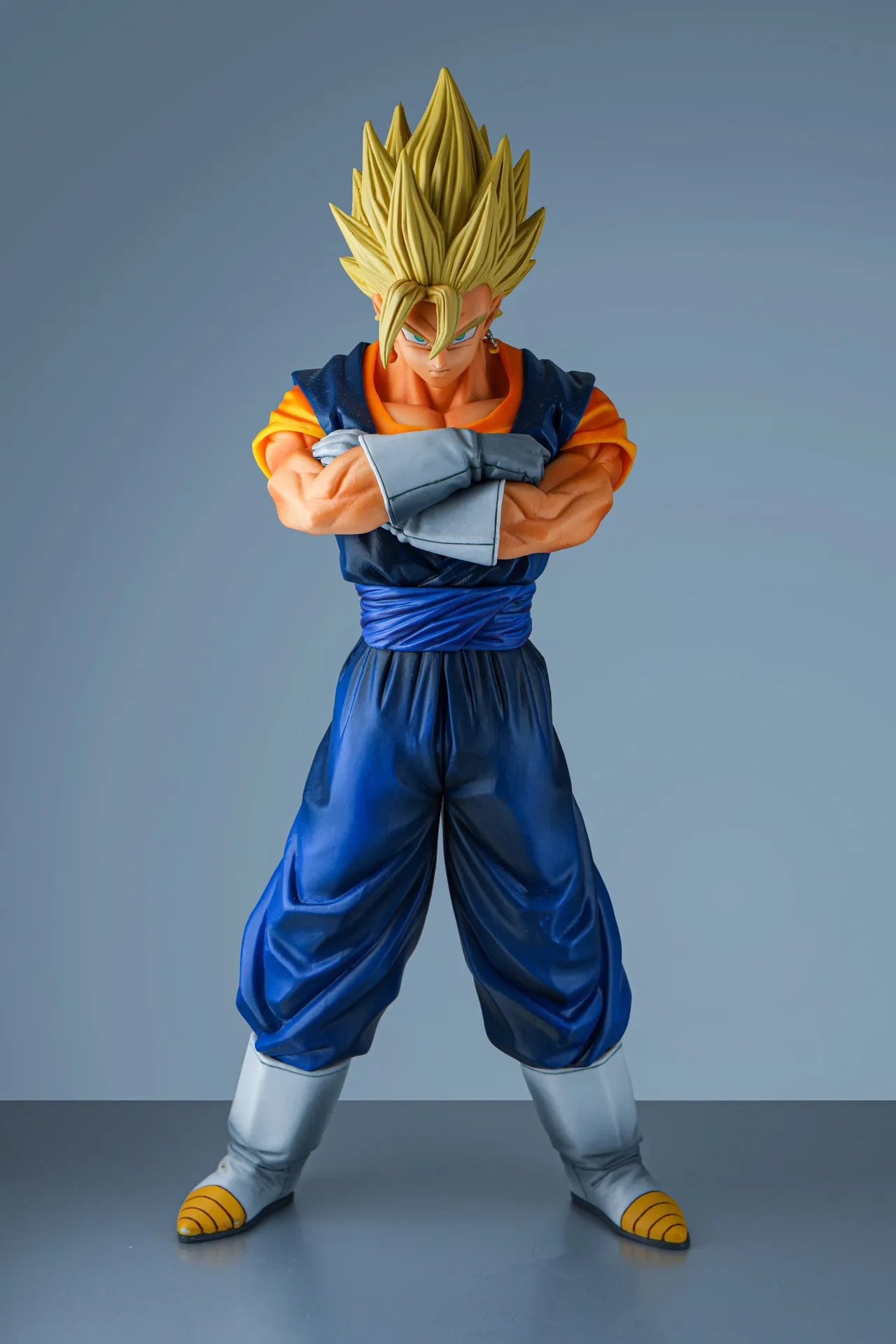 Bandai Original BANPRESTO Anime msp Dragon Ball Z CLEARISE Super Saiyan Vegetto Action Figures Collection Model Toys