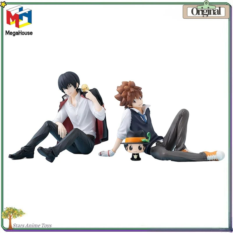 【Pre Sale】Original MegaHouse GEM HITMAN REBORN! Hibari Kyoya/Tsunayoshi Sawada Reborn Ornament Collection Gift