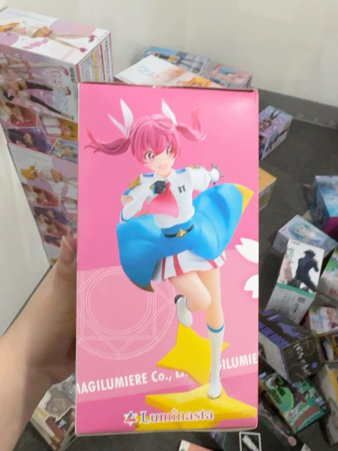 Original SEGA Luminasta MAGILUMIERE HITOMI KOSHIGAYA Sakuragi Hanana Collection Series Model Toy