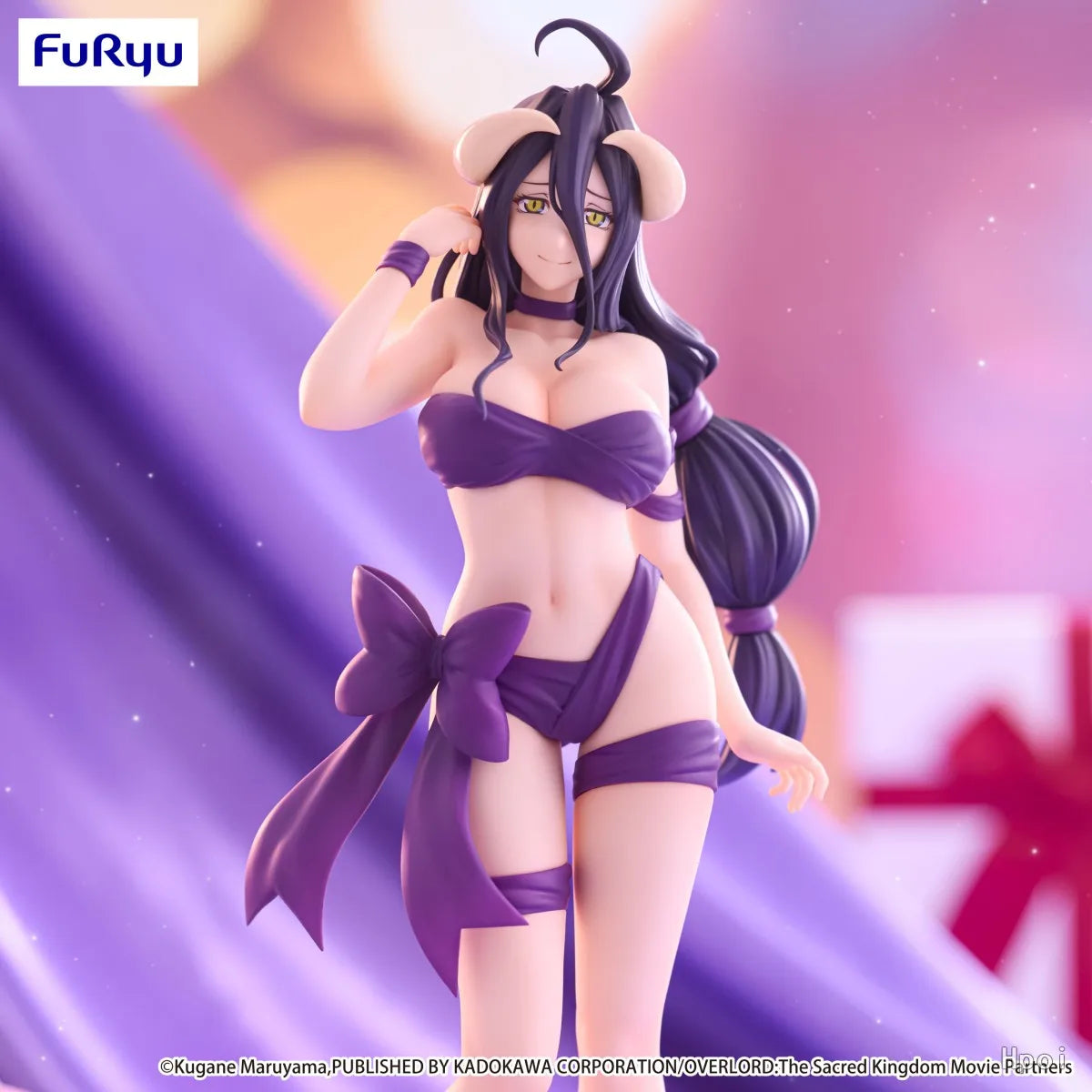 【Pre Sale】Original FuRyu BiCute Ribbons OVERLORD Albedo Figures Gifts Toys