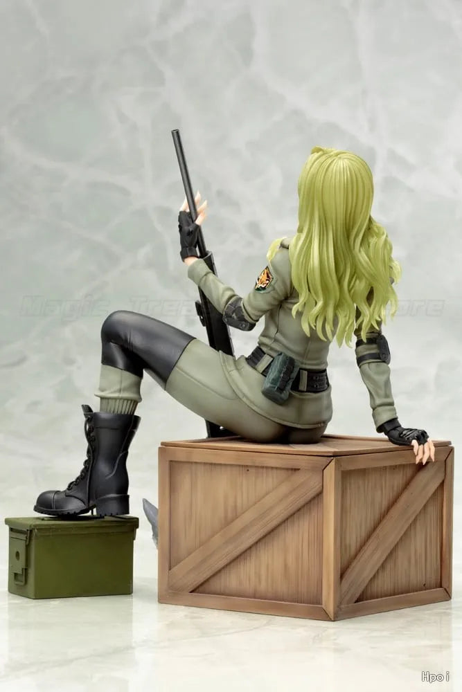 【In Stock】Original Kotobukiya BISHOUJO STATUE Sniper Wolf 1/7 Scale Model Figure Toy Gift