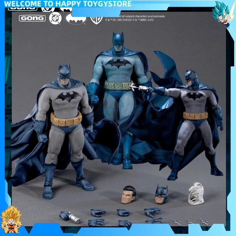 GONG Studio Batman Hush 17.5cm Tailored Fabric Suit Action Figure Anime Collectible PVC Toys for Gifts