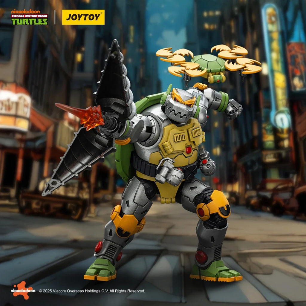 【MT】JOYTOY TMNT-Metalhead 1/18 Action Figure Toy Model Collection