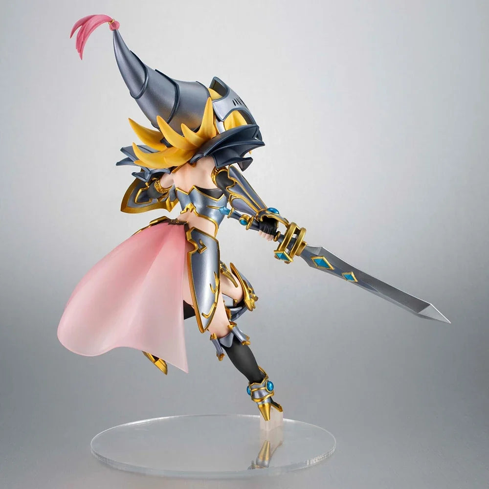 100% Original MegaHouse Art Works Monsters Yu-Gi-Oh! Duel Monsters Ryuukishi Black Magician Girl Collection Series Model Toys