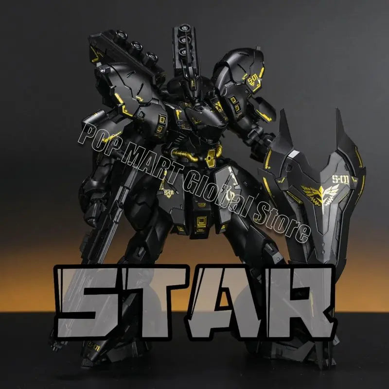 STAR Model 1/144 RG MSN-04 Sazabi black Assembly Model Kits Anime Action Figure Robot Plastic robot Model Gifts Toys