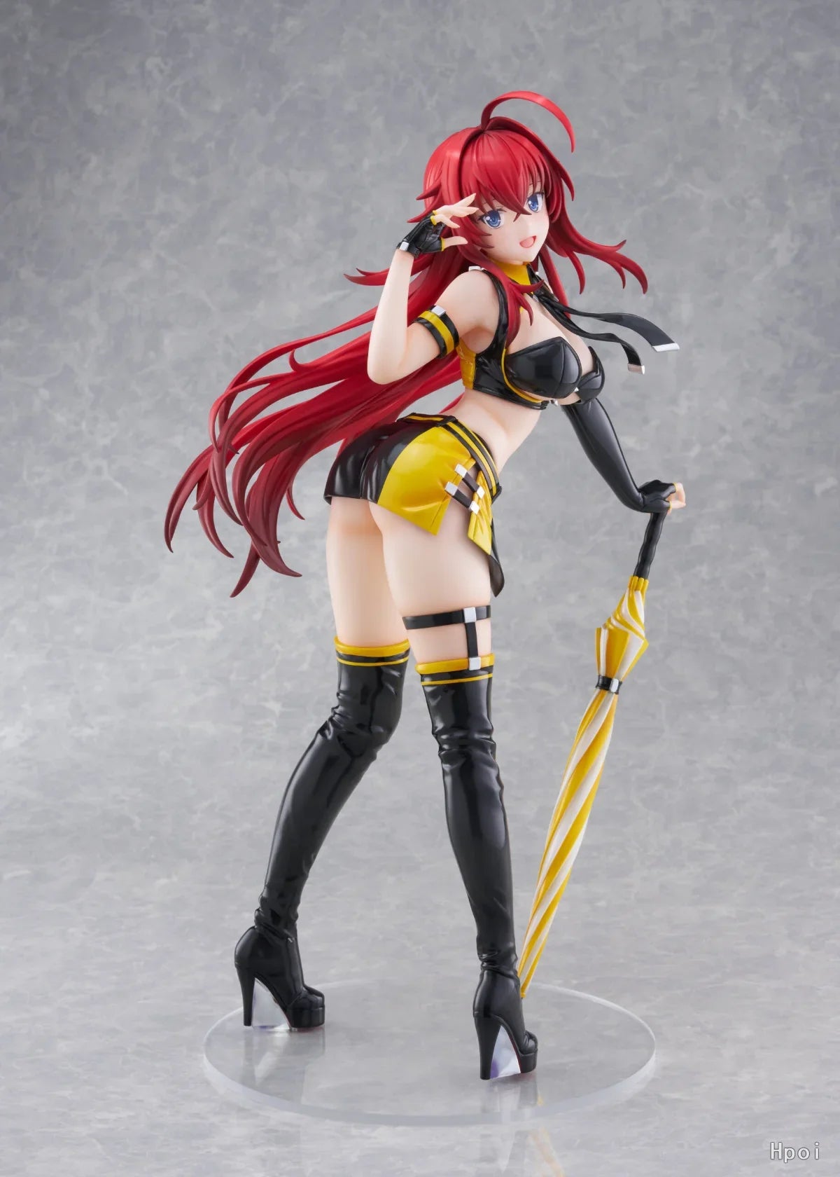 【In Stock】Original GOLDEN HEAD High School D×D HERO Rias Gremory Racing Queen Ver 1/3.5 Scale Figure Model Collection Ornament
