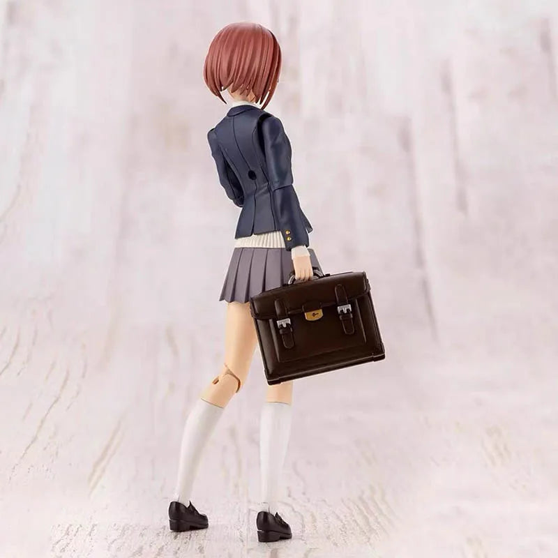Kotobukiya Creative Color Girls Garden Model Kit Sousaishojoteien Koyomi Takanashi Winter Uniform Anime Action Figures Toys