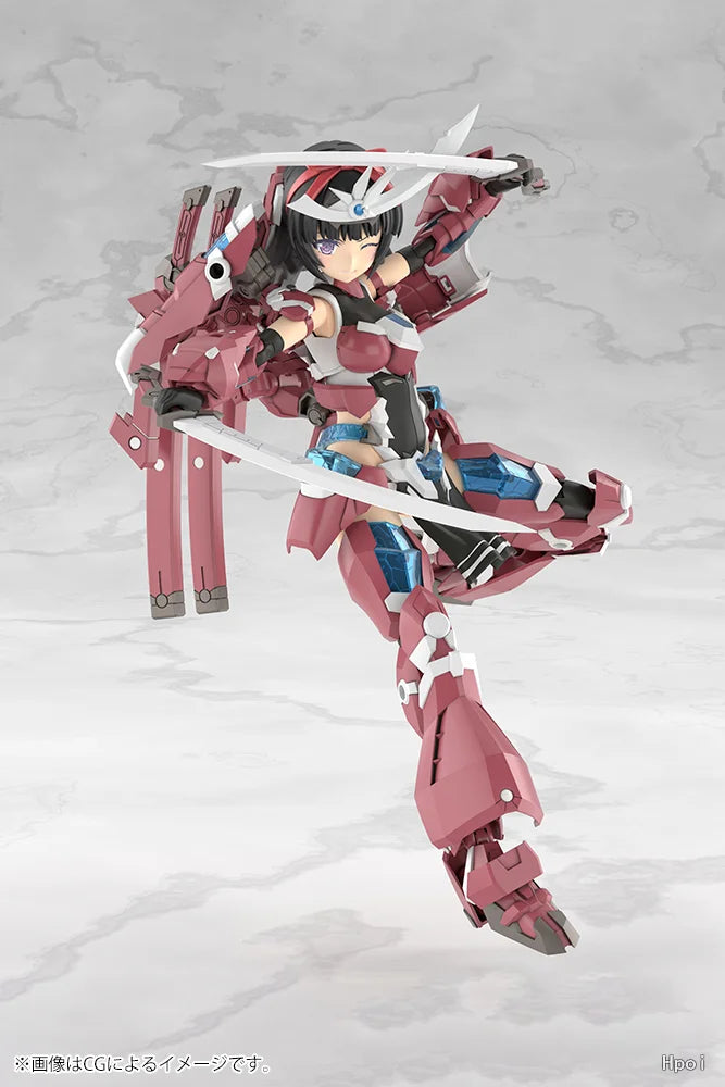 In Stock Original KOTOBUKIYA Frame Arms Girl Grande Scale Magatsuki 25cm Animation Assembled Movable Figures Toy Ornaments