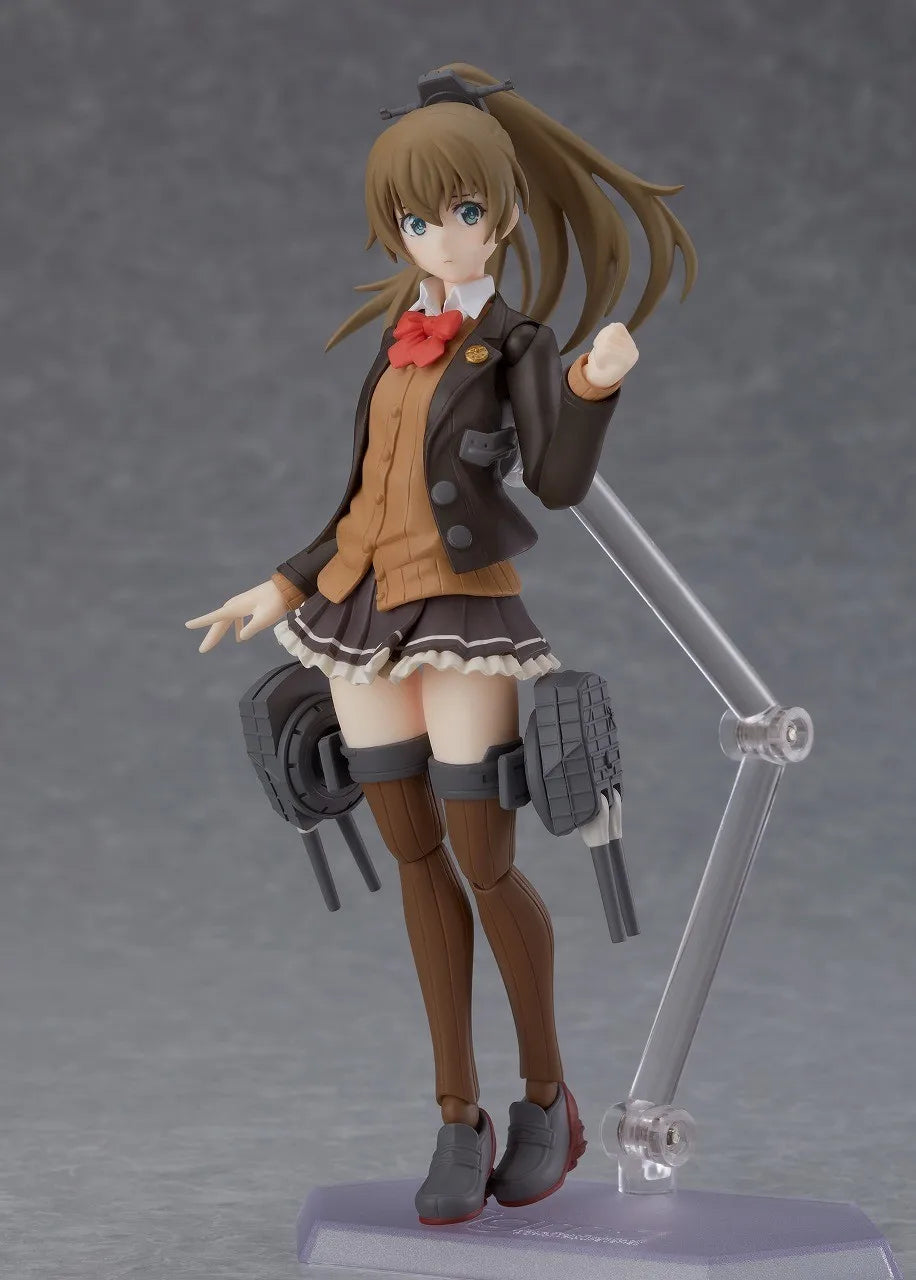 Original Max Factory Figma#423 Fleet Collection Kumano Anime Figure Model Toy Gift Collection