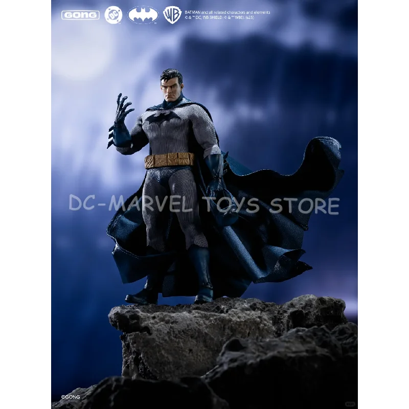 In Stock GONG Studio 17.5cm Batman Hush Bat Man Tailored Fabric Suit Anime Action Figures Pvc Collection Figures Gifts Toys