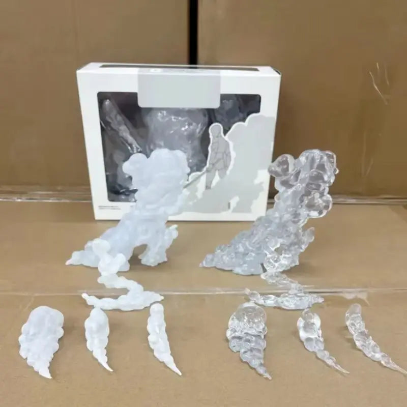 Neｗ Hot Tamashii Effects Smoke & Mist Display Set 1/12 Scale For Shf Action Figures Compatible With Most Posable Model Kits Toy