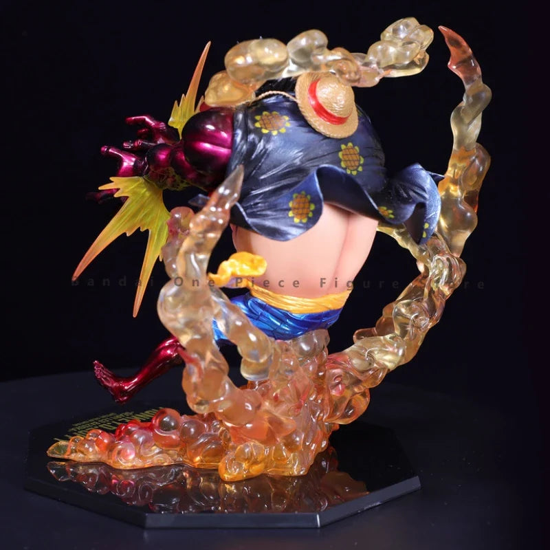 In Stock Original Bandai Figuarts ZERO EXTRA BATTLE Series Luffy Action Figures Animation Toys Collector Anime Hobby Gifts Model