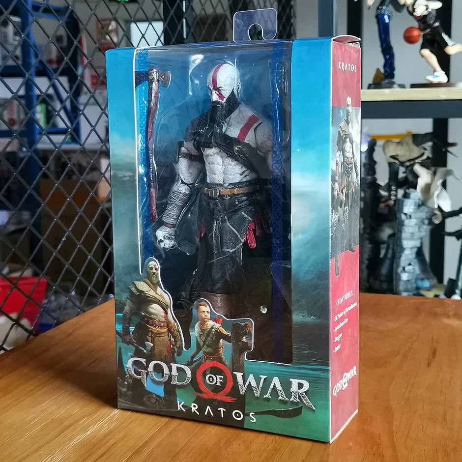 NECA God of War 4 Kratos Figurine Collection Action Figure Model Toy Gift