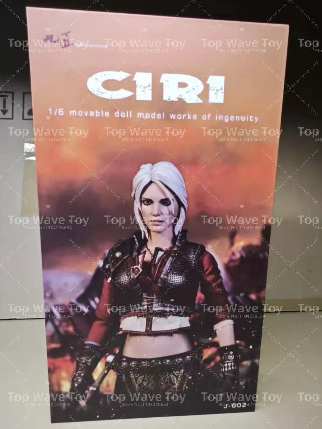 New Stock Nine Craftsmen J-002 1/6 Female Soldier CIRI Armor Version Model Toy Full Set 12'' Action Figures Toys