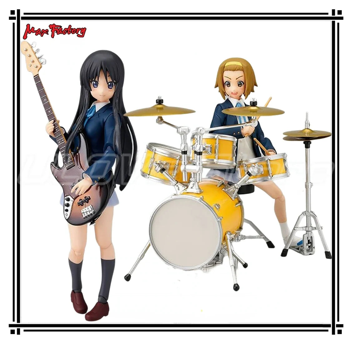 In Stock Original Max Factory Figma#058 Figma#060 K-ON! Mio Akiyama Action Figure Model Toys