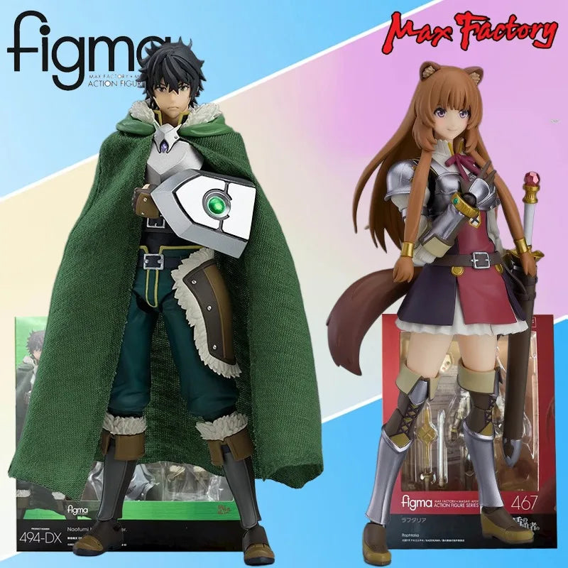 Max Factory Genuine Figma Series Hero of The Shield 467: Rise of Fame - Laftarya, Shofumi Iwatani DX Edition Movable Model