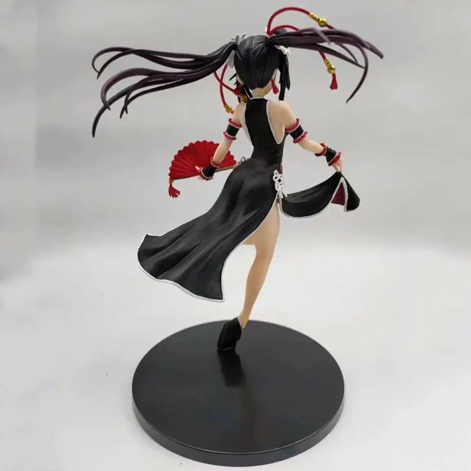 21cm 8.2 inch Anime Tokisaki Kurumi Figures Pvc Statue Desktop Ornamen Collection Statue Model Decoration Room Desk Toys Childre