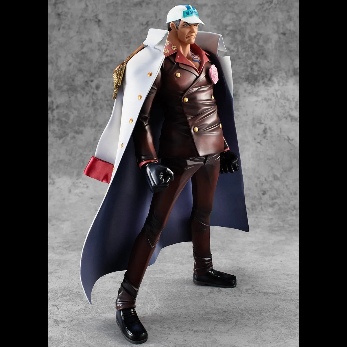 In Stock Original MegaHouse POP NEO-DX Navy Headquarters General Akainu Anime Doll Figure Model Toys Gifts