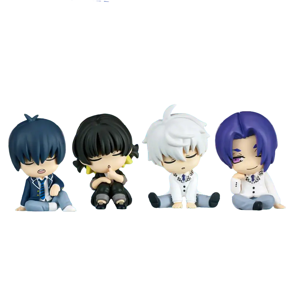 BLUE LOCK Action Figures Isagi Yoichi Bachira Meguru Anime Figure Q Version Figurine PVC Collectible Model Kids Doll Toys Gifts