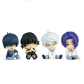BLUE LOCK Action Figures Isagi Yoichi Bachira Meguru Anime Figure Q Version Figurine PVC Collectible Model Kids Doll Toys Gifts