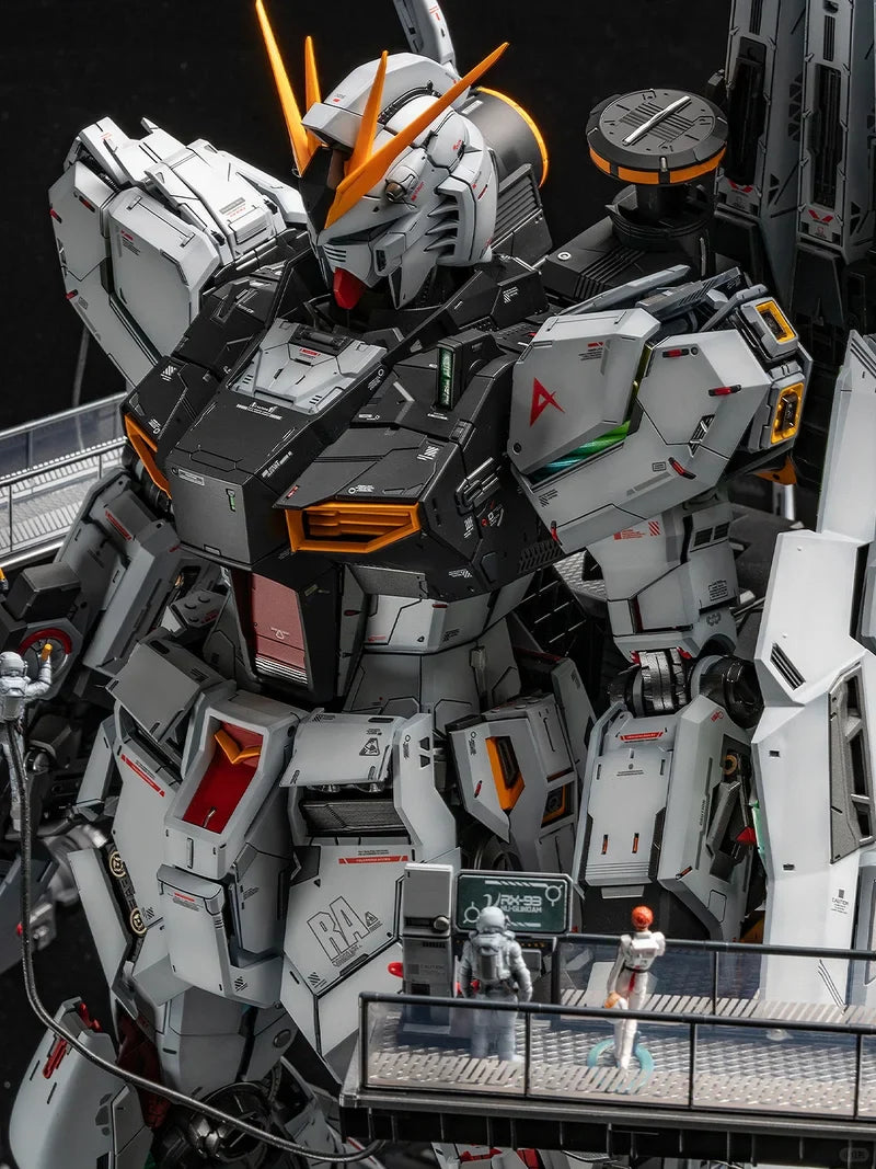 【AUF LAGER】Daban 1/60 PG RX-93 V Metallstruktur Actionfiguren ausgestattet mit schwimmendem Kanonen-Bausatz-Modell Kinderspielzeug
