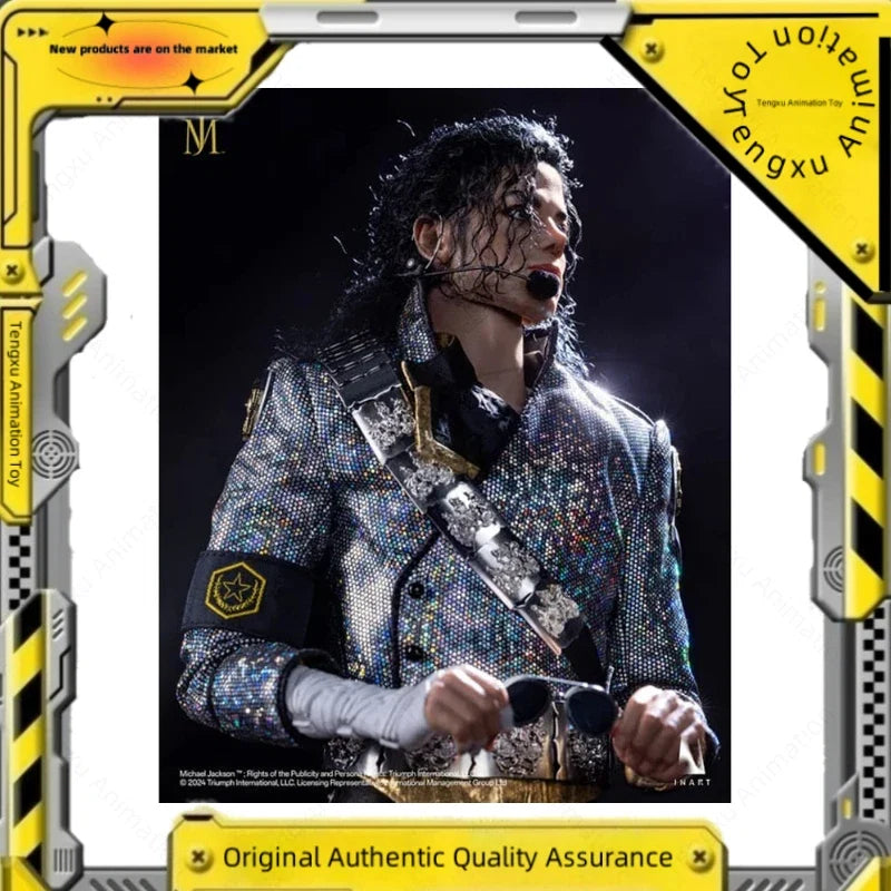 INART Studio A012 Michael Jackson MJ 1/6 Rooted Hair Deluxe Version in Stock Anime Action Collection Figures Model Toys