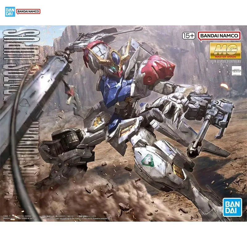Auf Lager Echtes Bandai Gundam Modellbausatz MG 1/100 Gundam Barbatos Lupus Anime Actionfigur Sammlung Bausatz Spielzeug Geschenke