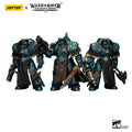 [IN-STOCK]JOYTOY Warhammer 30K 1/18 Action Figure Alpha Legion Lernaean Terminator 3PCS Anime Military Model