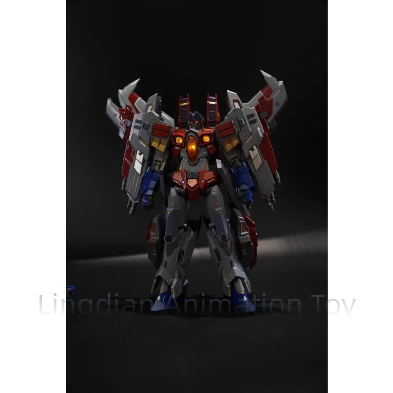 【In Stock】100% Original FlameToys Iron Machinery Transformation Toy IDW Red Spider Model Collection Gift