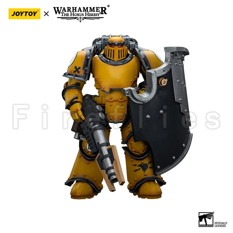 1/18 JOYTOY Action Figure The Horus Heresy Imperial Fists Legion MkIII Breacher Squad Sigismund Anime Model Gift
