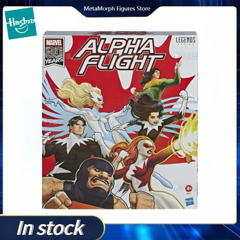 Original Hasbro Marvel Legends Series ALPHA FLIGHT Shaman/Snowbird/Aurora/Northstar/Vindicator/Puck Anime Actionfigur Spielzeug