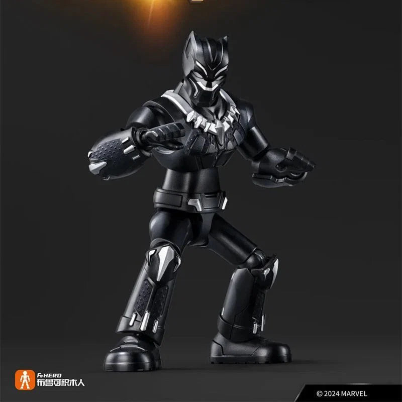 BLOCKEES Original MARVEL THE INFINITY SAGA Movies Peripheral Toys Ironman Q-Version Movable Model Figure Collection