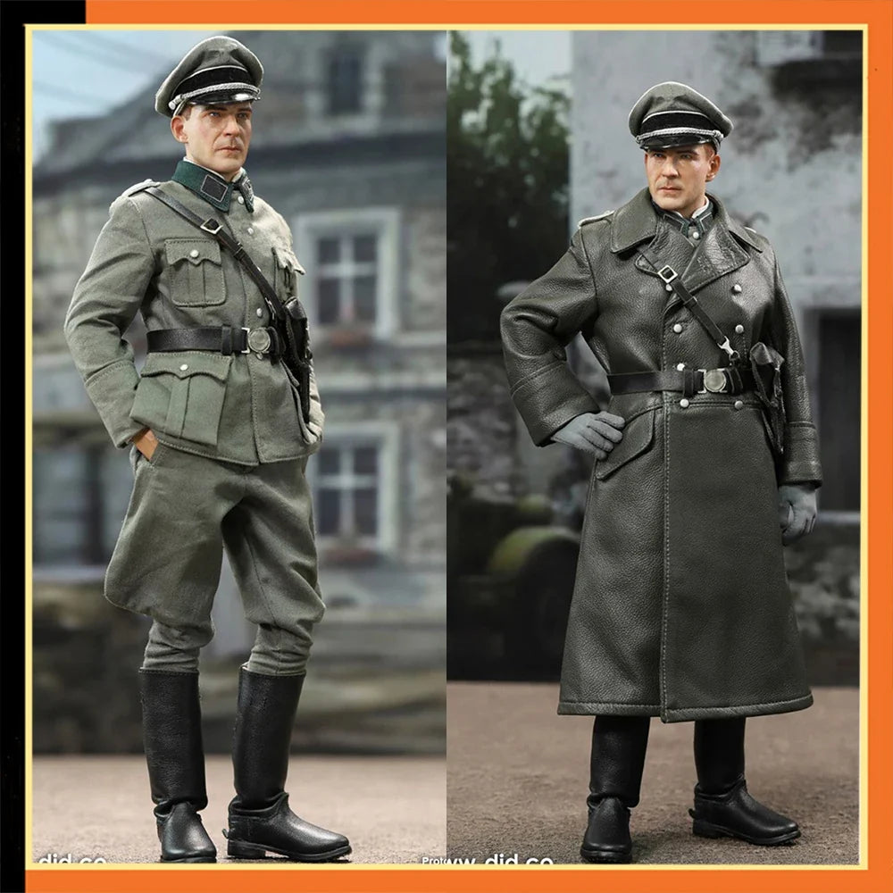 DID D80178 1/6 Scale Male Soldier German Second Lieutenant Full Set Collectible 12inch Action Figure Model Doll Toys