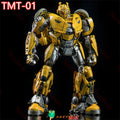 In Stock Transforming Robot Action Figure, Combat Damage Coated, 3A Scale, TMT, TMT-01, TMT01, BEE