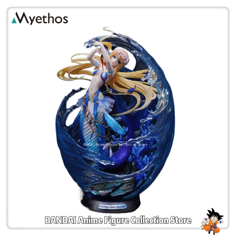Auf Lager Original Myethos FairyTale Alice im Wunderland - Another Little Mermaid Limited Edition Spielzeug Statue Modell Ornamente