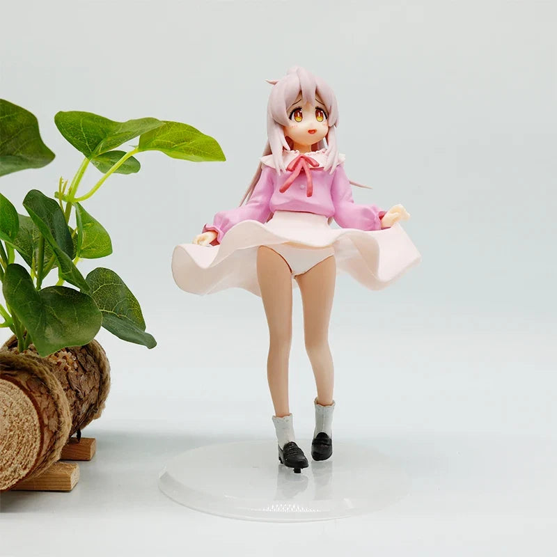 Mahiro-chan 18cm Hot Adorable Anime Girl Figurine – Perfect for Desktop Decoration, Collection & Birthday Gifting