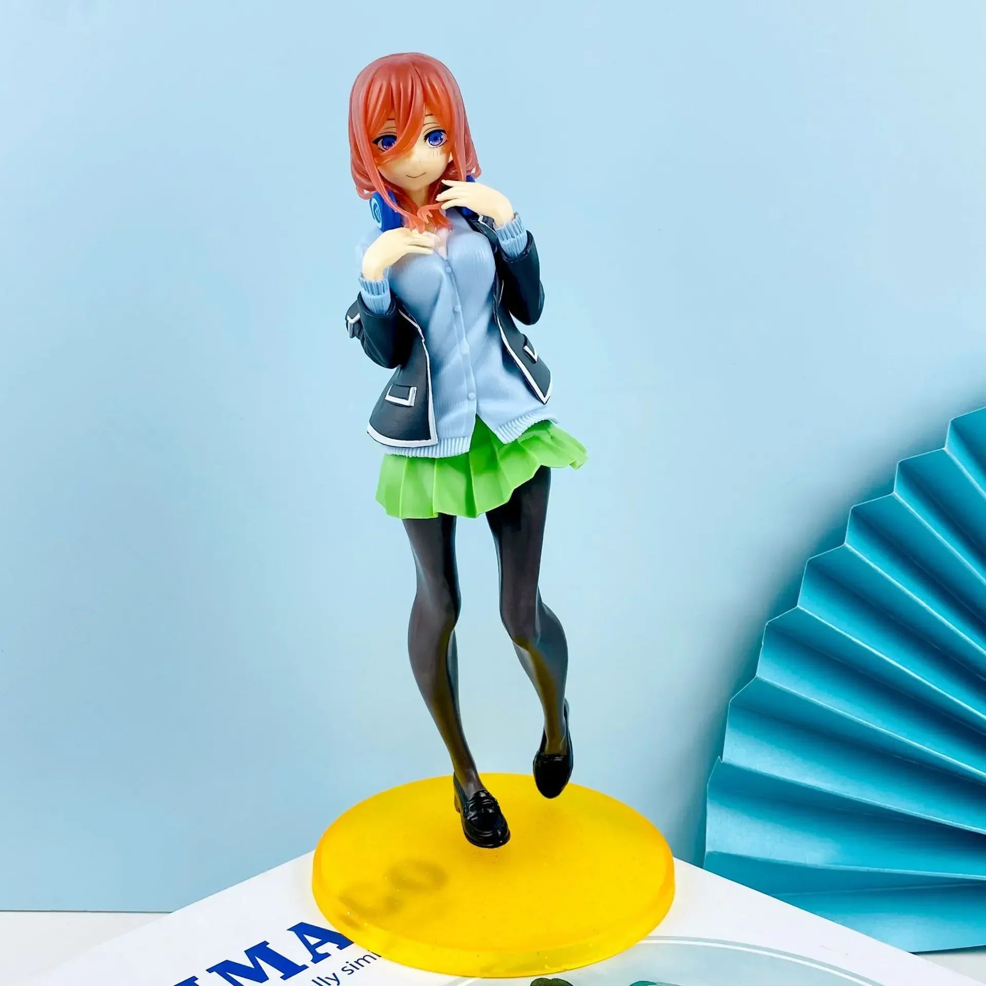 The Quintessential Quintuplets Anime Figures Nakano Ichika Nino Itsuki School Uniform Standing Static Collection 20CM PVC Toy