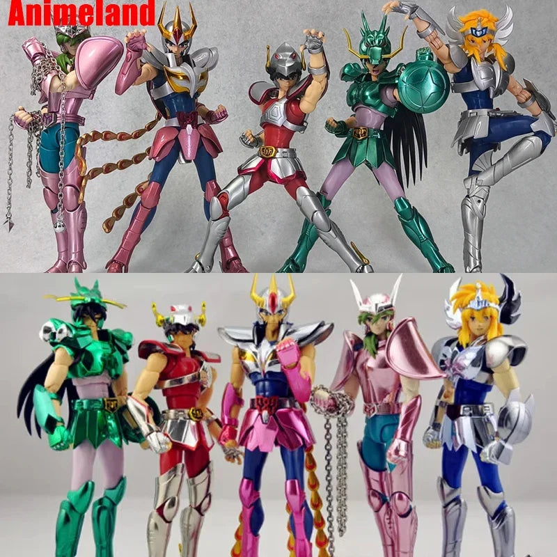 Great Toys GT Saint Seiya Myth Cloth EX Pegasus Dragon Shiryu Hyoga Cygnus Andromeda Shun Phoenix Ikki V1 Knights of the Zodiac