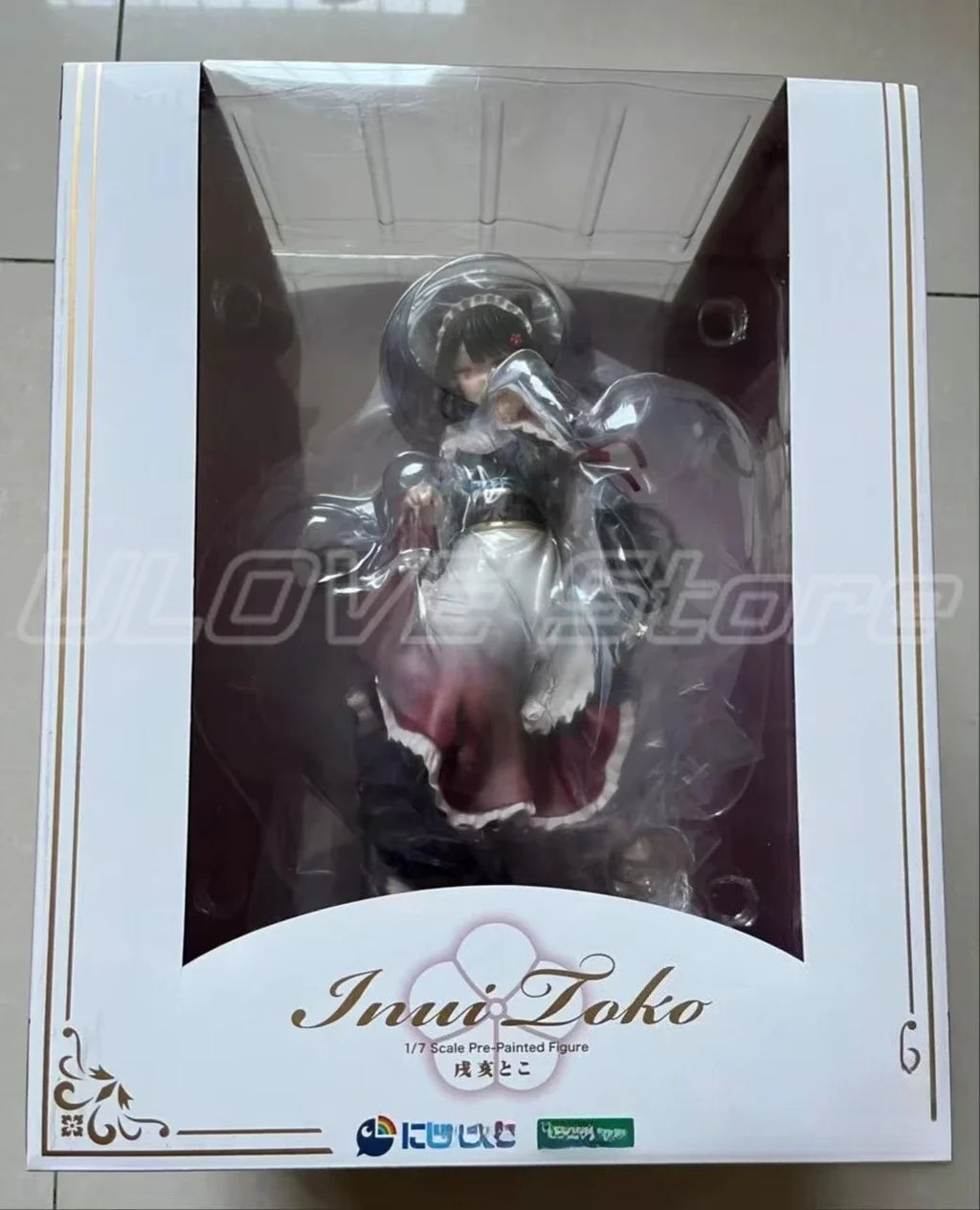 In Stock Original Kotobukiya NIJISANJI Xu Hai Bed Anime Figure Model Collection Gift Toys