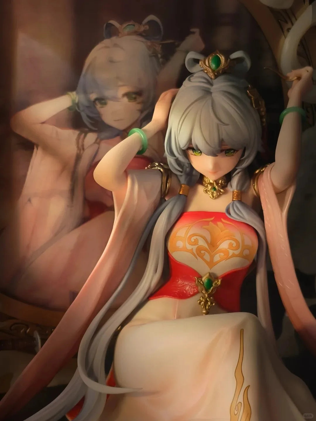 New In Stock Bearpanda Vsinger Virtual Idol  Luo Tianyi 1/6 Action Figure  Mulan Lyrics Ver Model Game Accessories Toy Gift