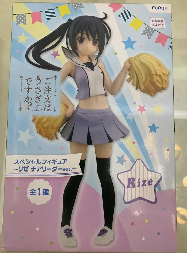 BANDAI Ichiban Kuji Re:Life in A Different World From Zero Cheerleaders Emilia Rem Give You Courage Action Figure Ornaments