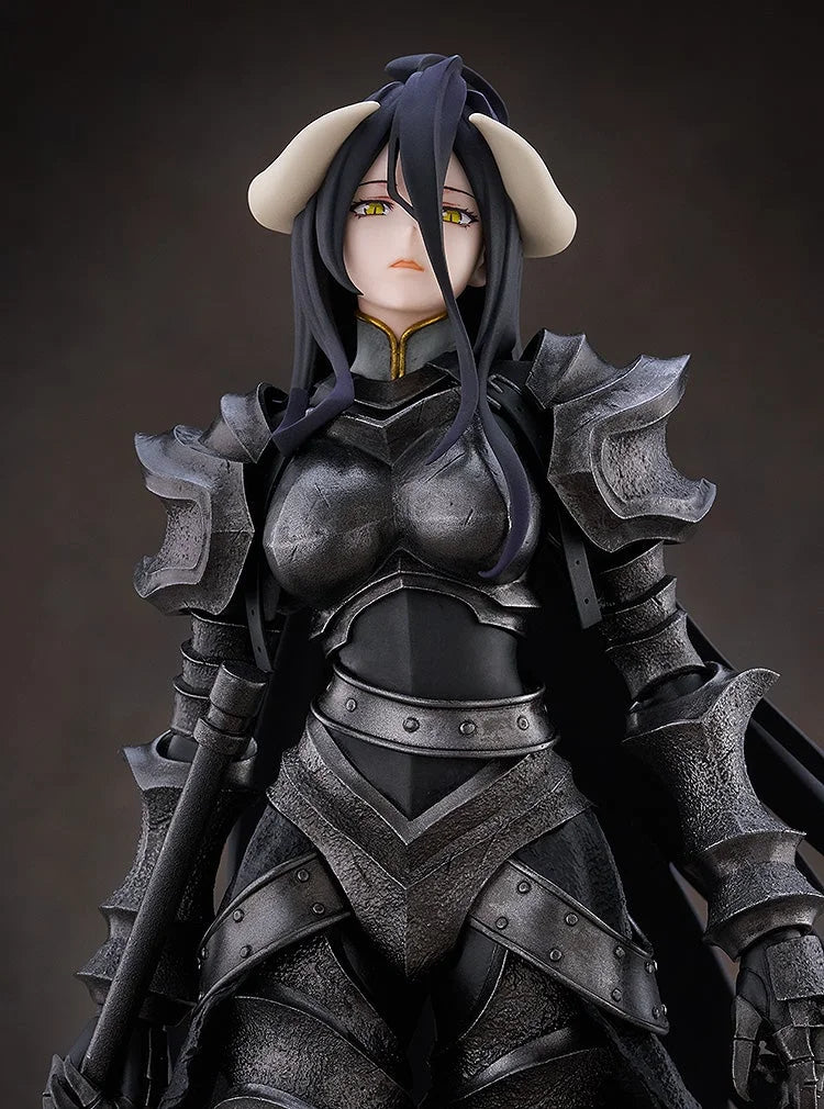 Original BANDAI SEGA Taito POP UP PARADE Overlord Albedo Armor Ver. L Size Action Figure Toys PVC Model Collection Status
