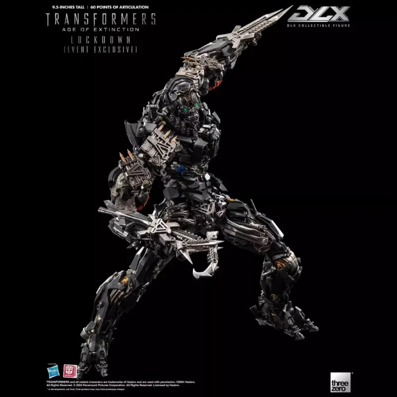 Pre-sale threezero 3A DLX Transformation Toys Movie 4 Confinement Crazy Pattern Motivated Mecha Figures Toy Collection Gifts