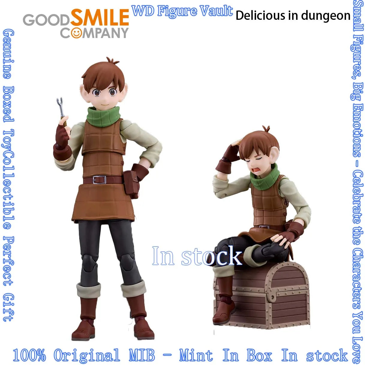Good Smile Max Factory Figma Delicious in Dungeon Chilchuck Tims PVC Actionfigur Sammlermodell Spielzeug Geschenk für Anime-Fans