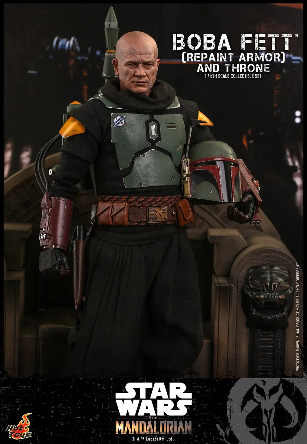 [In Stock] HT Hottoys Star Wars TMS056 Boba Fett Throne Moving Soldier Set Model Figure
